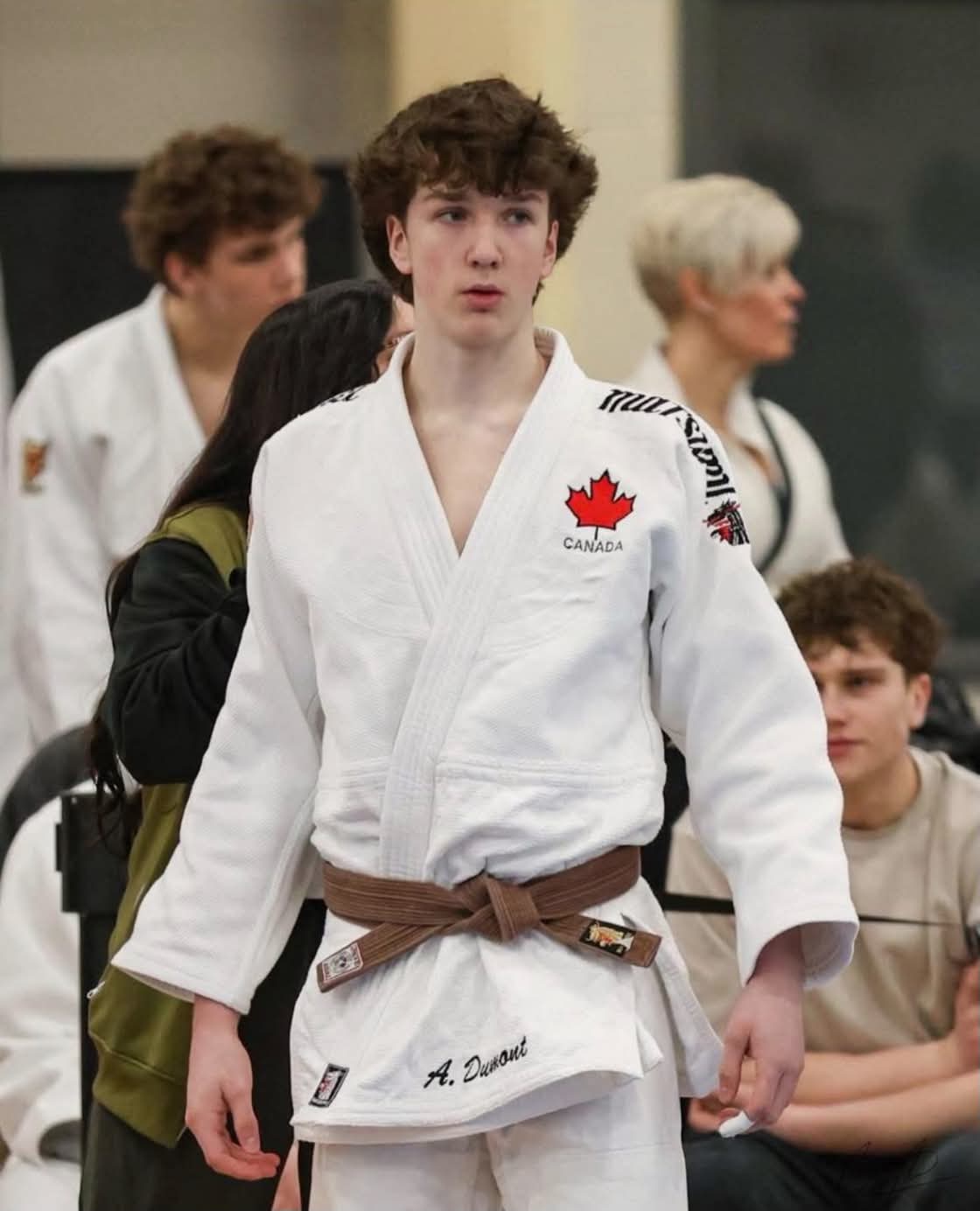 Anthony Dumont, Judo NB provincial team athlete