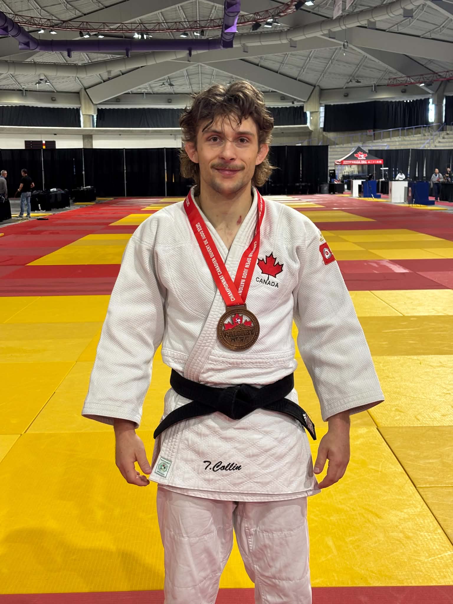 Tylor Collin, Judo NB provincial team athlete